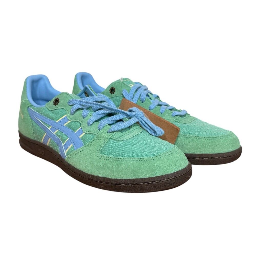 New ASICS Skyhand OG Mint Green Suede Sneakers Unisex Men’s 7.5/Women’s 9 Retro